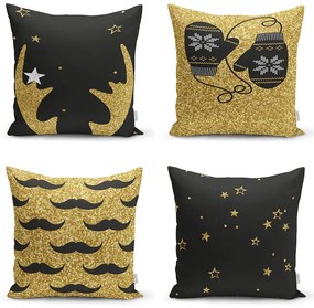 Covers Winter 4 db-os zsenília párnahuzat szett, 42 x 42 cm - Minimalist Cushion Covers