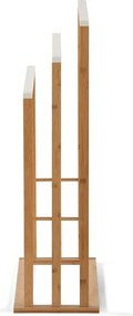 WABISABI TRIO törülközőtartó, 82 x 54 cm, bambusz, 82 x 54 cm
