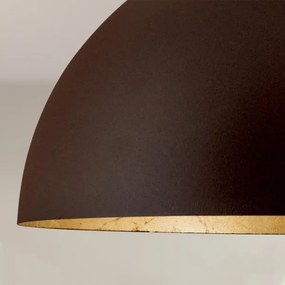 Orion HL 6-1623/1 - Csillár zsinóron ELIANO 1xE27/60W/230V átm. 50 cm barna/arany