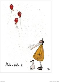 Művészeti nyomat Sam Toft - Make a Wish