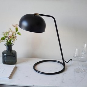 Endon modern asztali lámpa brair new antik sárgaréz fekete end106336