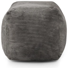 Mustársárga kordbársony babzsákfotel Plus 70 Lounge – SLOWDOWN