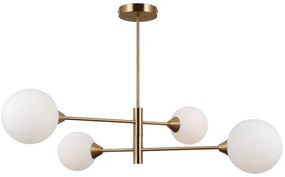 ITALUX PND-55342-4-HB - EVORA 4xG9/5W/230V mennyezeti lámpa, réz