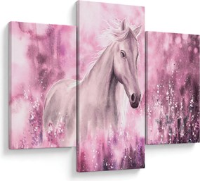 Kép - Festett ló (90x60 cm)