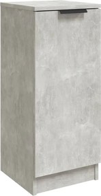 vidaXL betonszürke szerelt fa tálalószekrény 30 x 30 x 70 cm