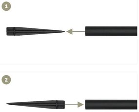 4x LED napelemes lámpa készlet, 4xLED/3,6V, 1xAAA, IP44, 100 mAh