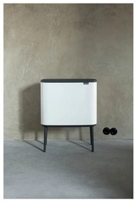 Fehér acél érintésre nyíló szelektív szemetes 33 l Bo Touch Bin – Brabantia