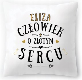 Eliza párna Születésnapra Névnapra Ajándék Nyomtatott Fotóval