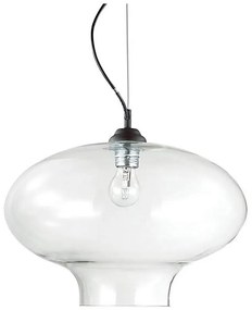 Ideal Lux - Csillár zsinóron BISTRO 1xE27/60W/230V átm. 40 cm átlátszó