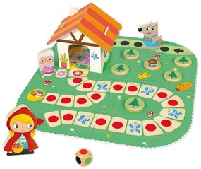 Első társasjátékom - Piroska és a Farkas - Kooperatív társasjáték - 2 év+