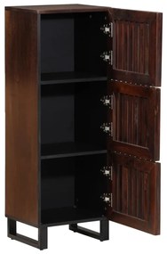 vidaXL barna tömör mangófa magasszekrény 40 x 34 x 110 cm