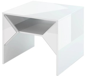 Dohányzóasztal Tonfir (fényes fehér). 1055259