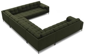 Zöld sarokkanapé (U alakú) Bali – Cosmopolitan Design