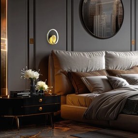 LED Fali lámpa LUCERO LED/13W/230V arany