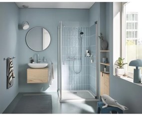 GROHE 34853001 - termosztátos zuhanycsaptelep PRECISION FEEL + 90 cm-es zuhanyszett, króm