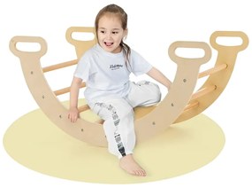 3 részes fa mászóka szett