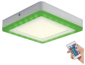 Ledvance Ledvance - LED RGB Szabályozható mennyezeti lámpa LED/19W/230V + távirányító P224565