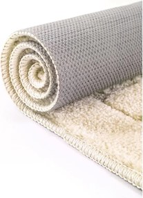 Krémszínű fürdőszobai kilépő szett 2 db-os 50x80 cm Kareli – Foutastic