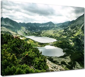 Vászonkép 50x40 Tátra Völgy 5 tó