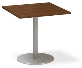 ProOffice tárgyalóasztal 80 x 80 cm, dió