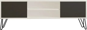 Hare White and Anthracite TV-asztal