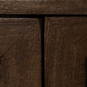 Barna mangófa tálalószekrény 180x87x35 cm Ravi – Ixia