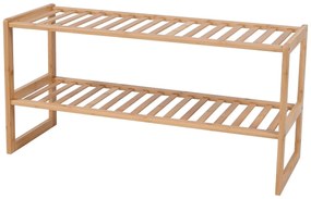 Cipősszekrény B010 NAT, bambusz