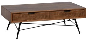Barna dohányzóasztal 60x120 cm Lagom – Ixia