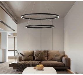 Immax NEO 07158-B80-60 - LED Dimmelhető csillár FINO LED/93W/230V Tuya fekete + távirányító