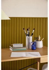 Íróasztal tölgyfa dekorral 55x120 cm Studio – Hübsch