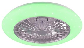 Fehér LED mennyezeti lámpa Stralsund – Trio