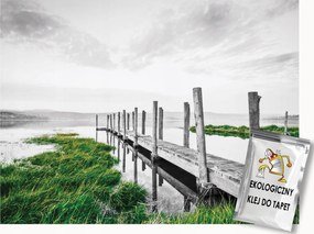 Fotótapéta Flizelina Tájkép Természet Tó Híd 400x280 ragasztó