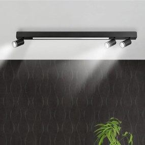 Polux PARIS 327390 Spotlámpa 1x24W/LED|3x10W/GU10 4000K 800lm IP20