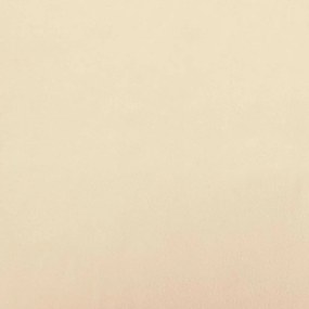 6 db krémszínű bársony forgó étkezőszék