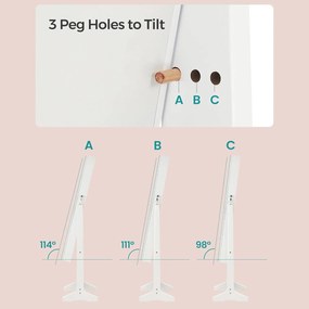 Ékszerszekrény, tükörszekrény,ékszerrendező, fehér