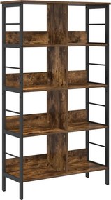 vidaXL Könyvespolc Füstölt tölgy 82 x 32 x 144,5 cm Faanyag
