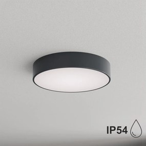 BRILAGI - Fürdőszobai mennyezeti lámpatest CLARE 3xE27/24W/230V átm. 40 cm antracit IP54