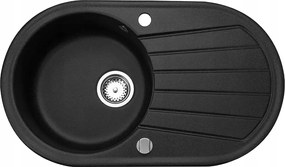 Gránit Mosogató Verbena 20 egymedencés konyhai mosogató csepegtetővel
