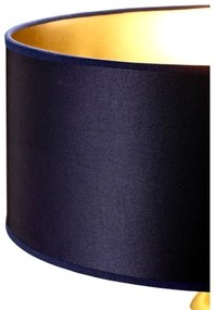 Jupiter 2116 - Asztali lámpa KASZMIR 1xE27/15W/230V kék/arany