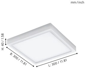 Eglo 96494 - LED Kültéri lámpa ARGOLIS LED/22W