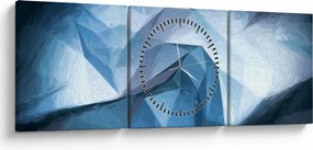 Az absztrakció képe (órával) (90x30 cm)