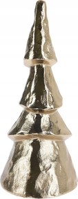 Arany fém karácsonyfa (24,5 cm)