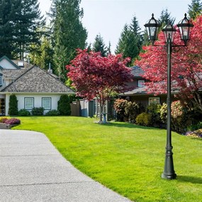 Kültéri Kandeláber Barna CAPRI SEARCHLIGHT 1569-3