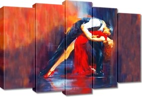 Vászonkép 70x50 Szenvedélyes tánc