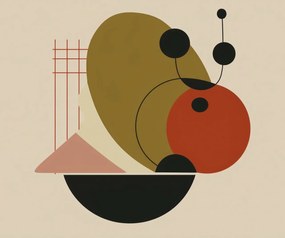 Poszter 60x50cm Geometrikus egyensúly