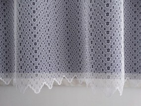 Mg Függöny 125/433 Fehér 350x160cm készre varrva Bt M