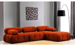 Sarokkanapé Bubble ( L1-O1-1R -Puf) - Tile Red