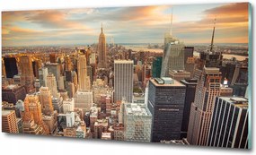 Fotó üvegkép Felhők az égen 100x70