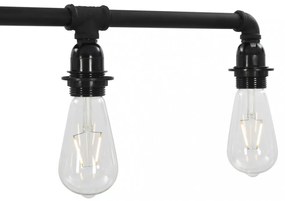 fekete mennyezeti lámpa 5 x E27