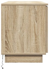 TV szekrény Sonoma tölgy 100x38x49 cm Mérnöki fa